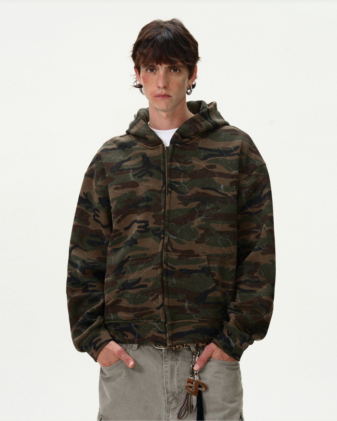 FAUBOURG CAMO HOODIE