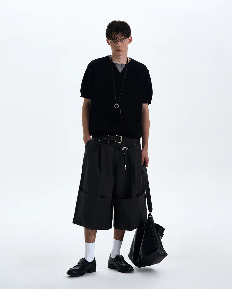 THE V-STITCH SHORT SLEEVE SWEATSHIRT