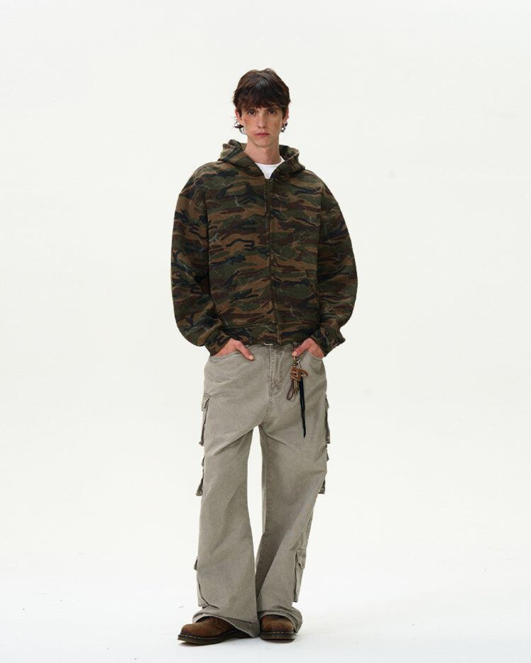 FAUBOURG CAMO HOODIE