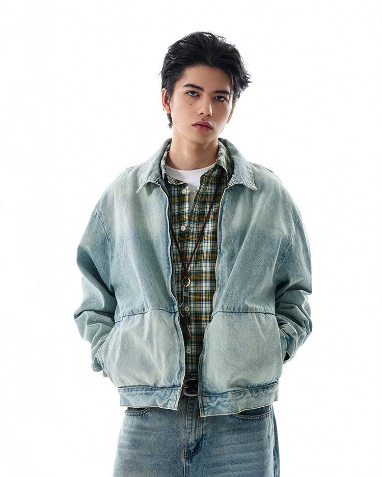 TOULOUSE DENIM BOMBER - Revivo Avenue