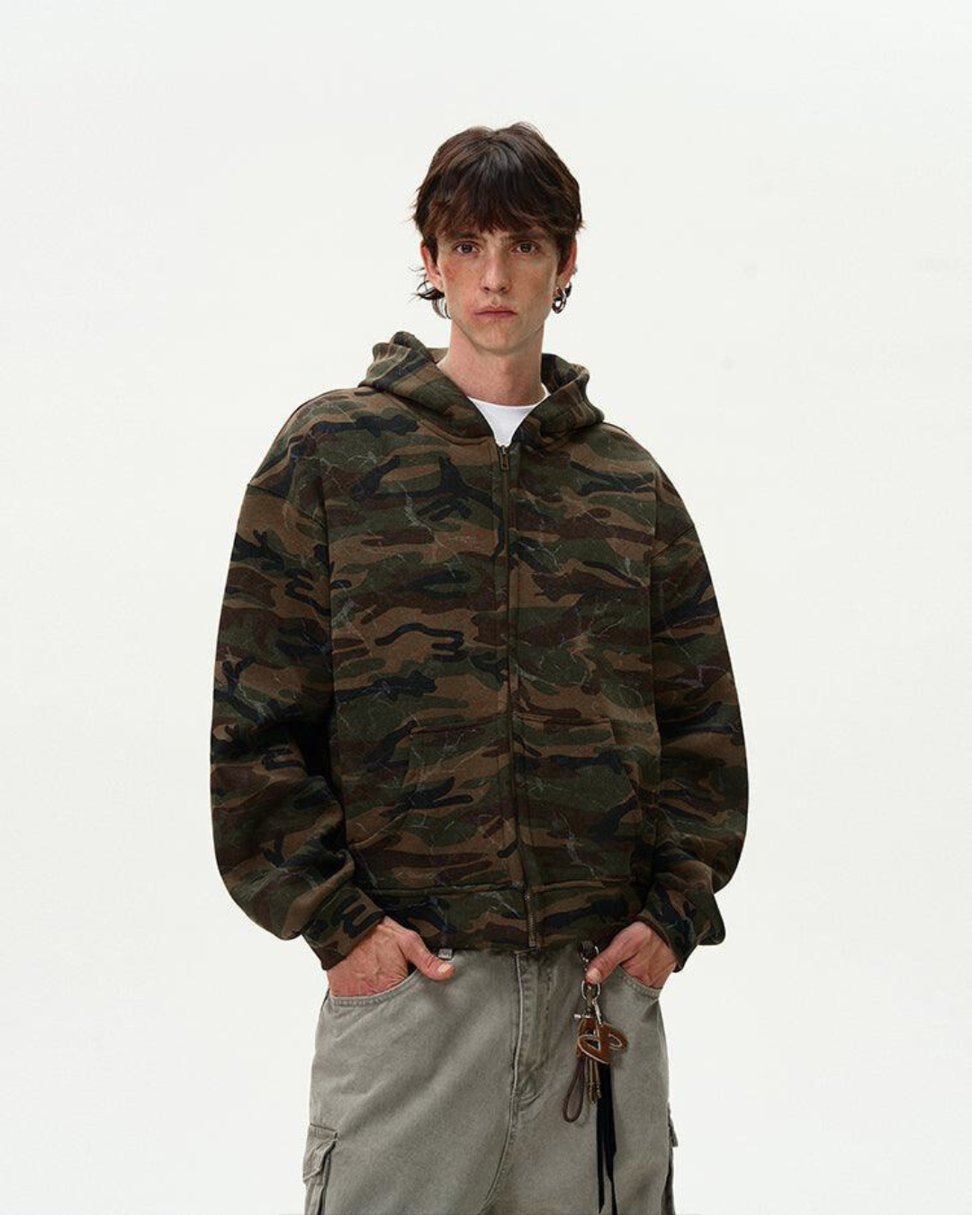FAUBOURG CAMO HOODIE