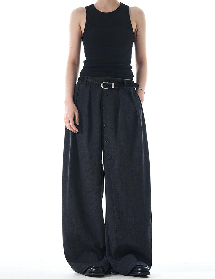 WHISPER PLEATED PARACHUTE PANTS - Revivo Avenue