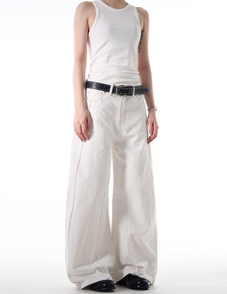 SOLAR WIDE-LEG JEANS - Revivo Avenue