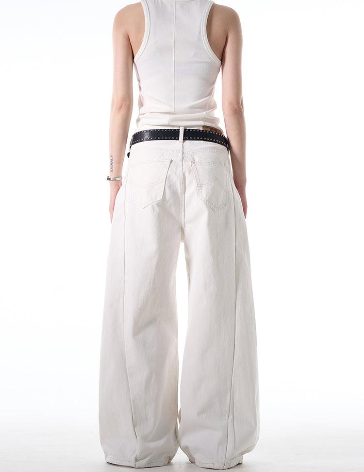 SOLAR WIDE-LEG JEANS - Revivo Avenue