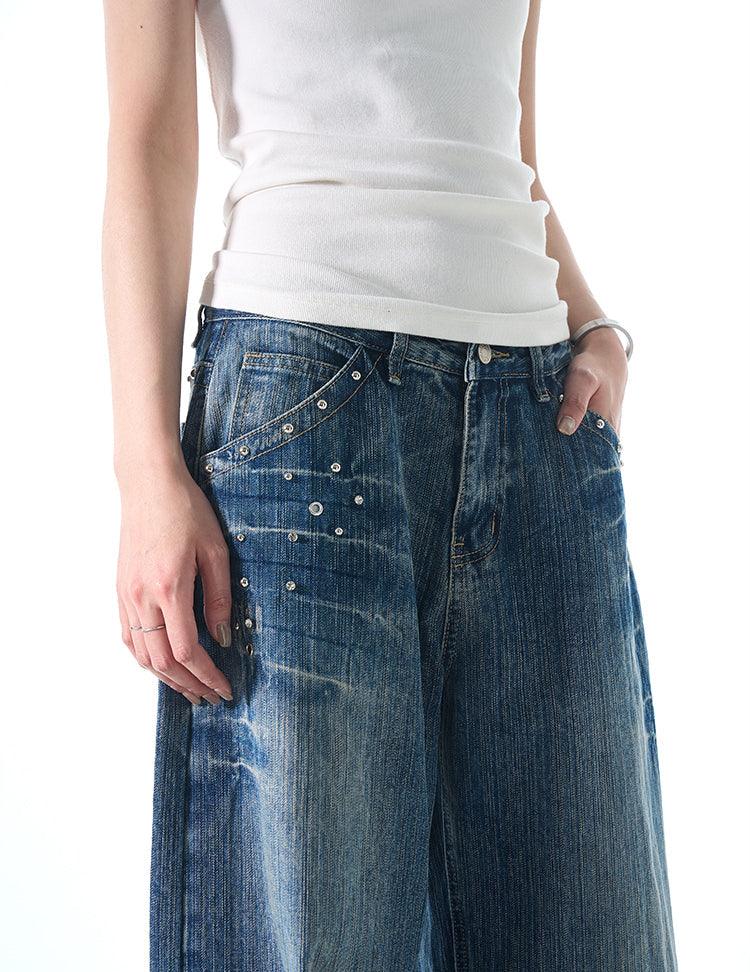 ENIGMA METAL PIN JEANS - Revivo Avenue