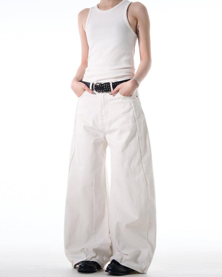 SOLAR WIDE-LEG JEANS - Revivo Avenue