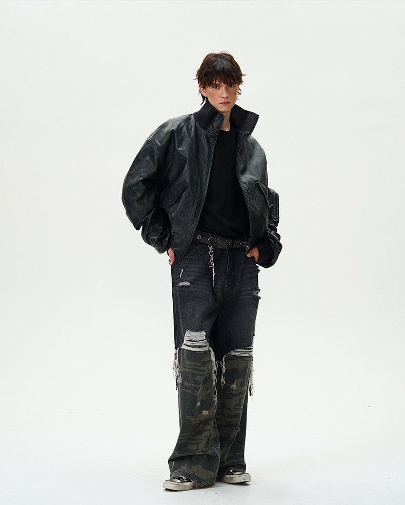 EDEN-ROC FAUX LEATHER JACKET - Revivo Avenue