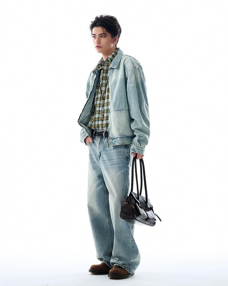 TOULOUSE DENIM BOMBER - Revivo Avenue