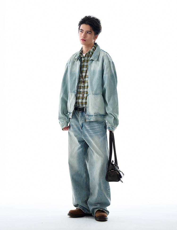 TOULOUSE DENIM BOMBER - Revivo Avenue