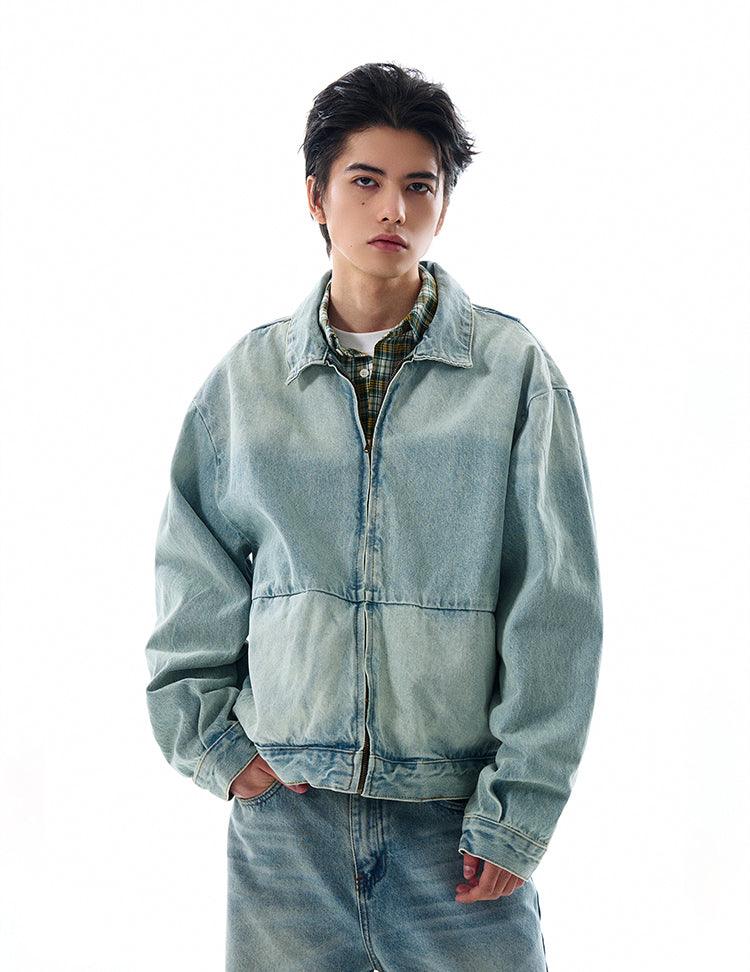 TOULOUSE DENIM BOMBER - Revivo Avenue
