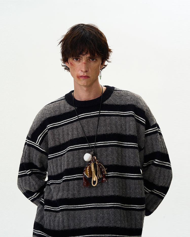 SAINT-ANTOINE STRIPE SWEATER - Revivo Avenue
