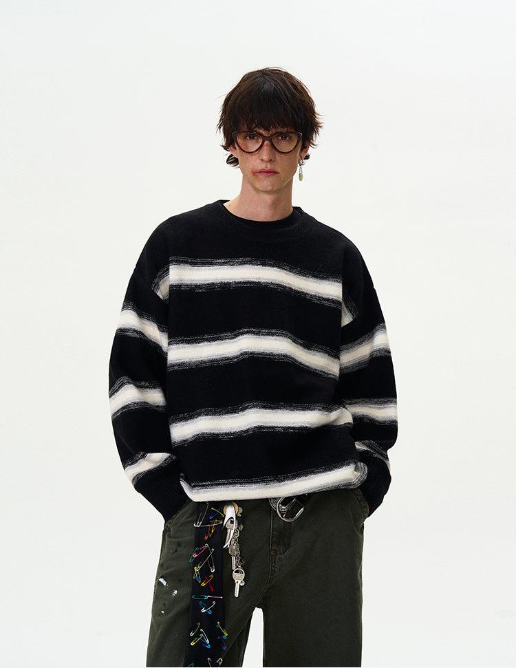 MARAIS STRIPE SWEATER - Revivo Avenue