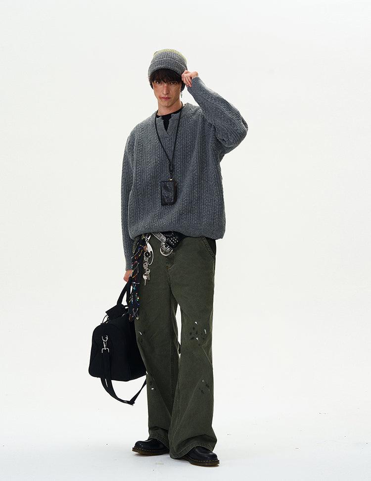 SEINE CABLE KNIT SWEATER - Revivo Avenue