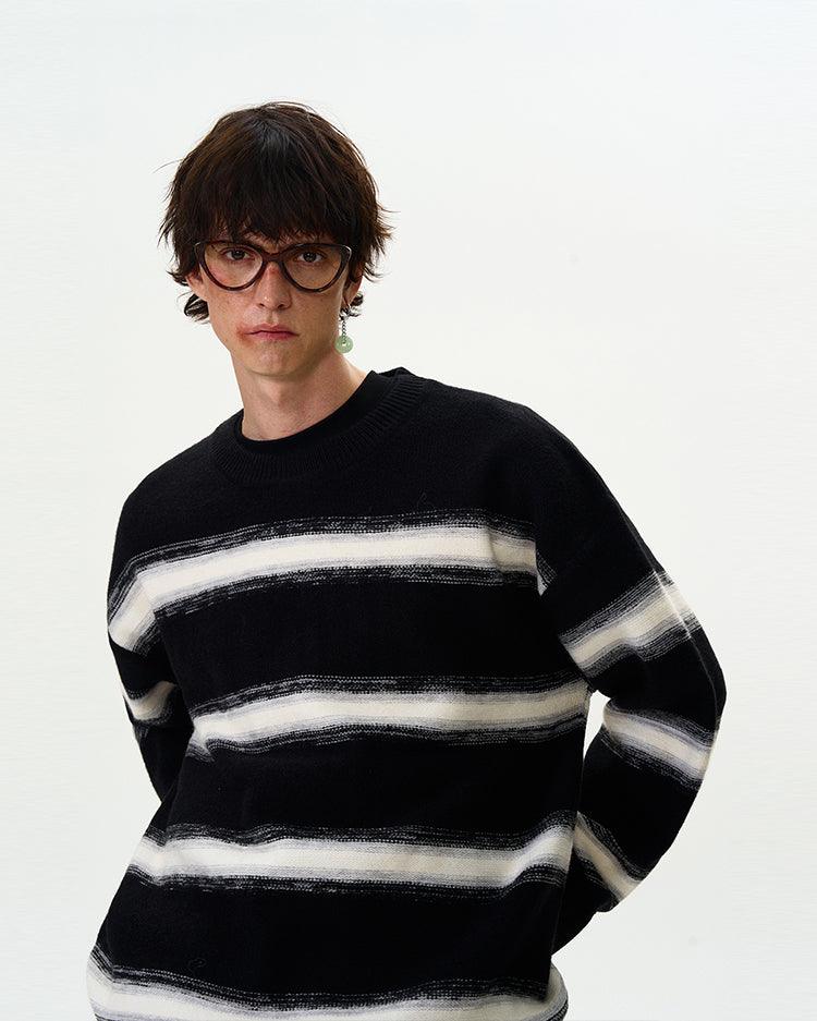 MARAIS STRIPE SWEATER - Revivo Avenue