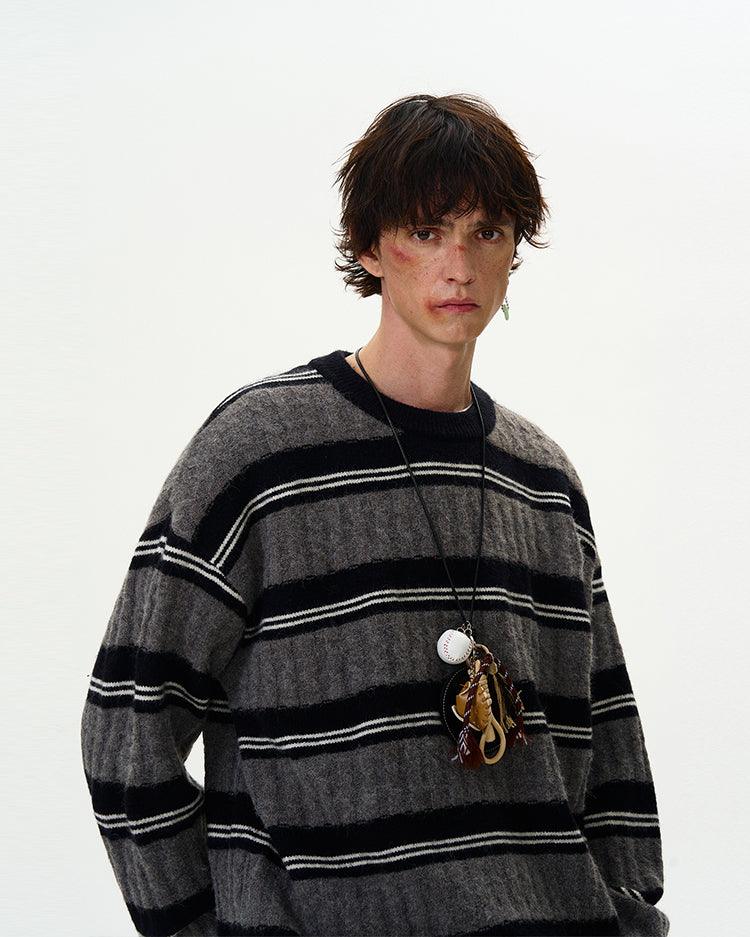 SAINT-ANTOINE STRIPE SWEATER - Revivo Avenue