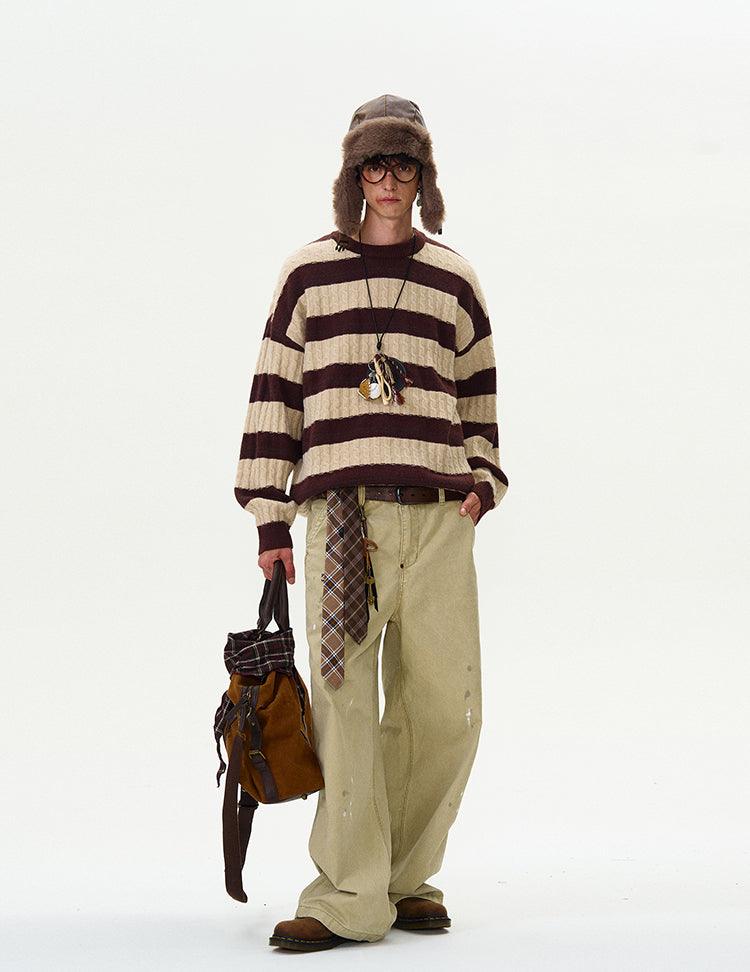 SAINT-ANTOINE STRIPE SWEATER - Revivo Avenue