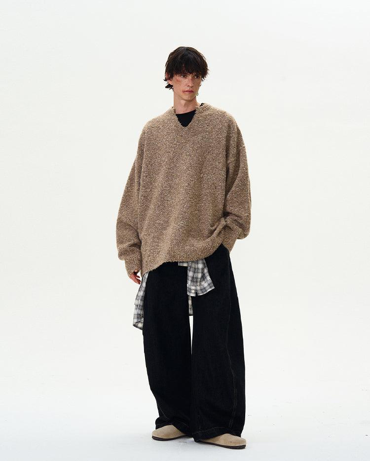 SAINT-MICHEL OVERSIZED SWEATER - Revivo Avenue