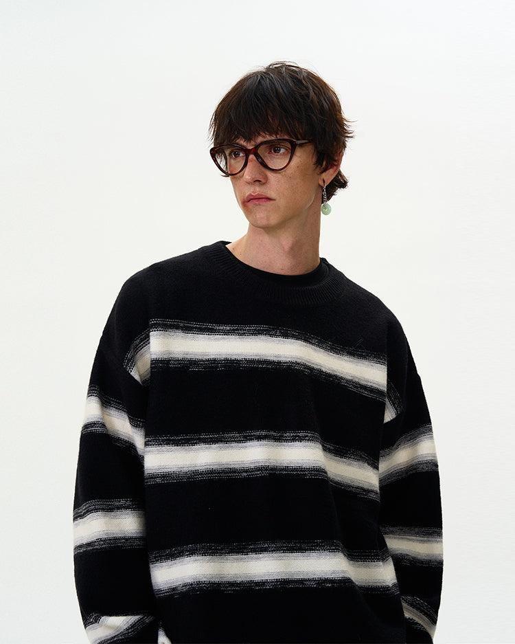 MARAIS STRIPE SWEATER - Revivo Avenue