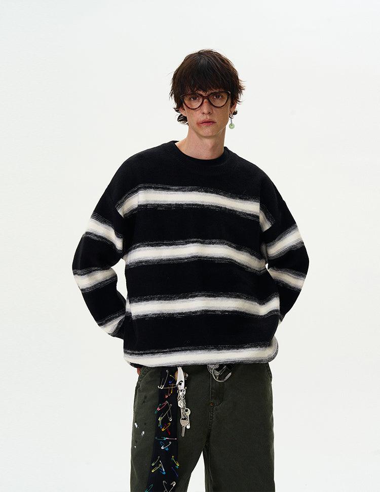 MARAIS STRIPE SWEATER - Revivo Avenue
