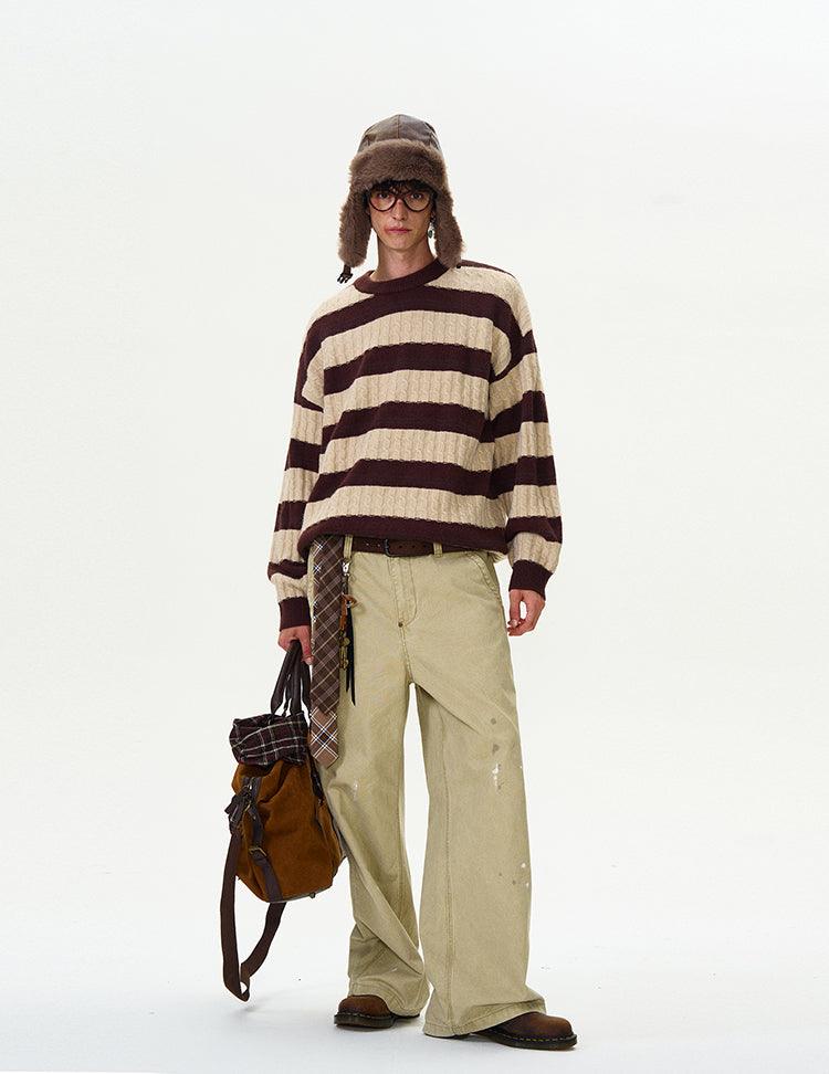 SAINT-ANTOINE STRIPE SWEATER - Revivo Avenue