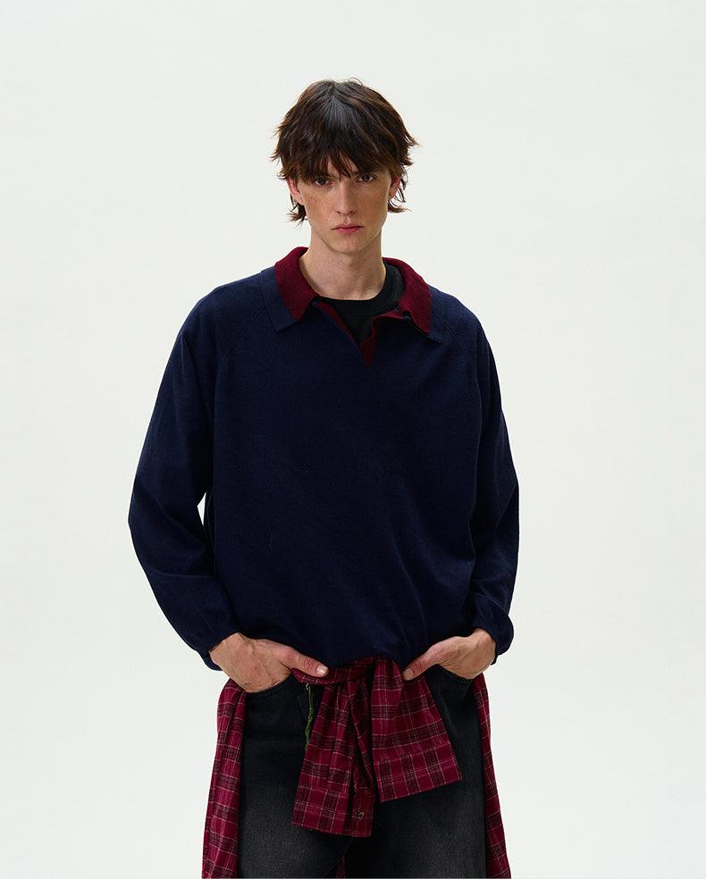 LOIRE V-NECK SWEATER - Revivo Avenue