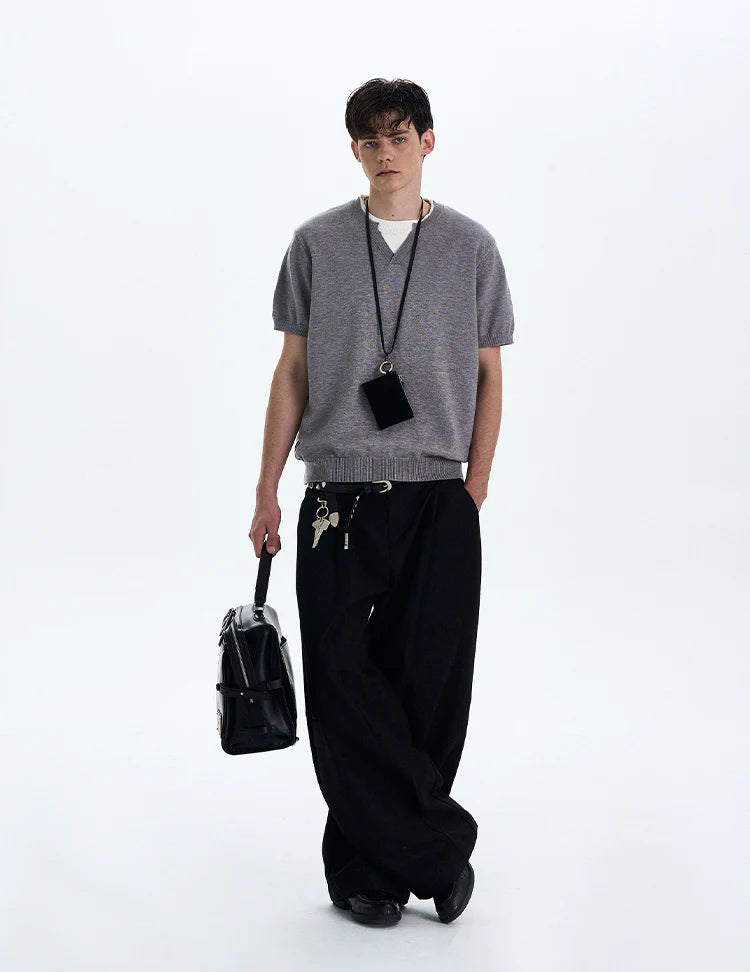 THE V-STITCH SHORT SLEEVE SWEATSHIRT