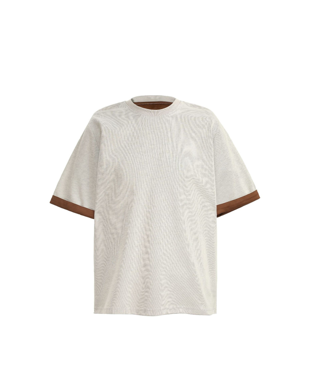 THE DOUBLE SLEEVE TEXTURED TEE