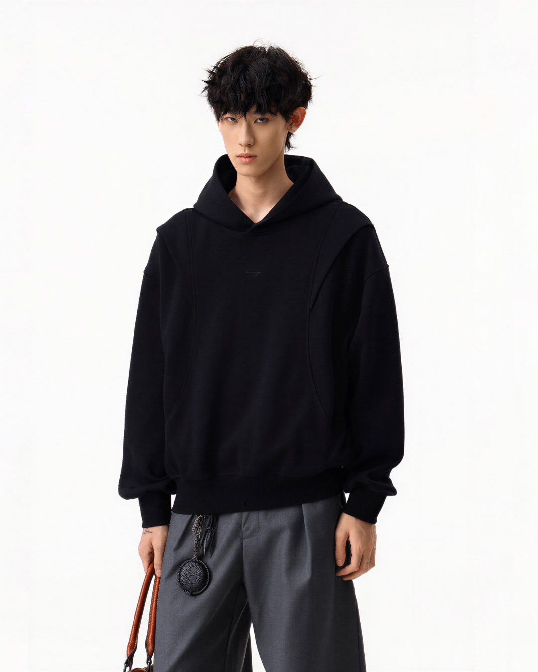 Boxy Hooded Sweatshirt
