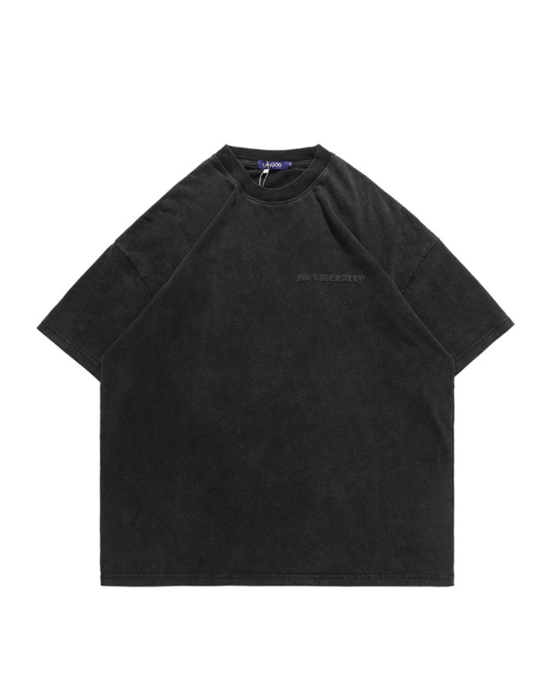 ACONITE DISTRESSED OVERSIZED TEE