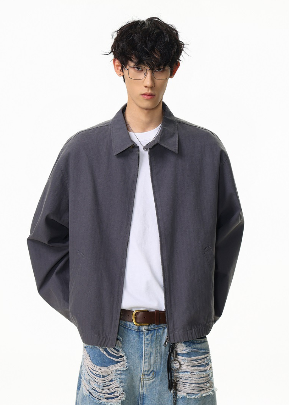 Clean Cut Cotton Jacket
