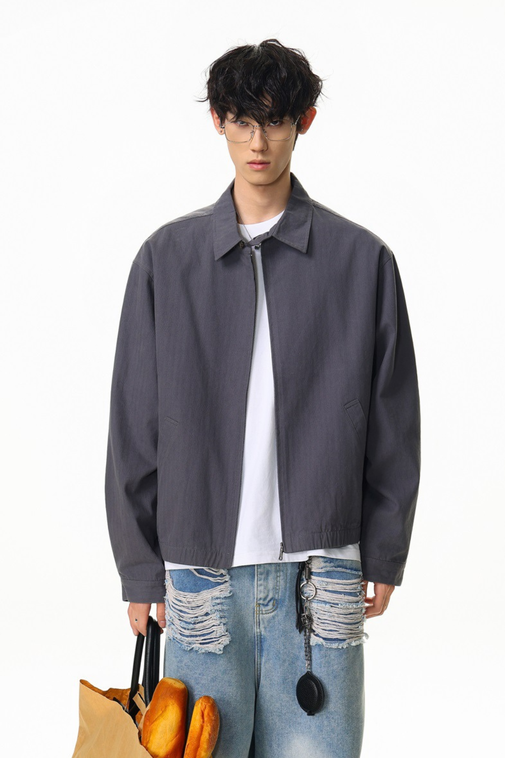Clean Cut Cotton Jacket