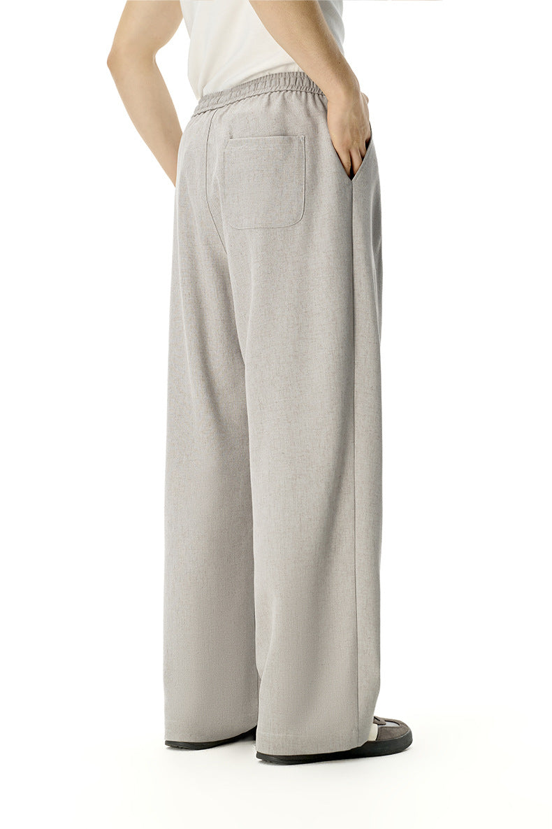 LINEN BLEND PANTS