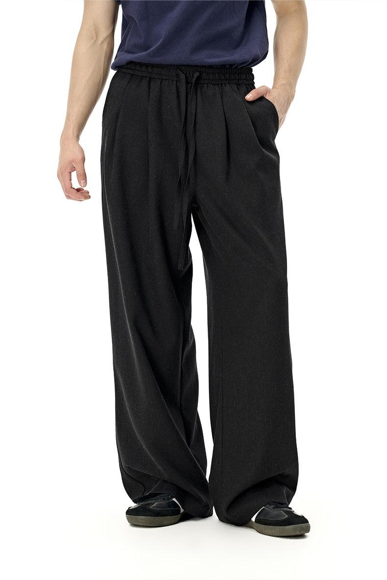 LINEN BLEND PANTS