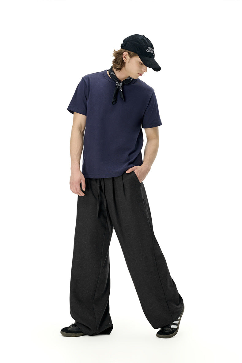 LINEN BLEND PANTS