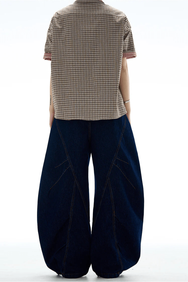 Button - Detail Kai Wide - Leg Jeans - Revivo Avenue