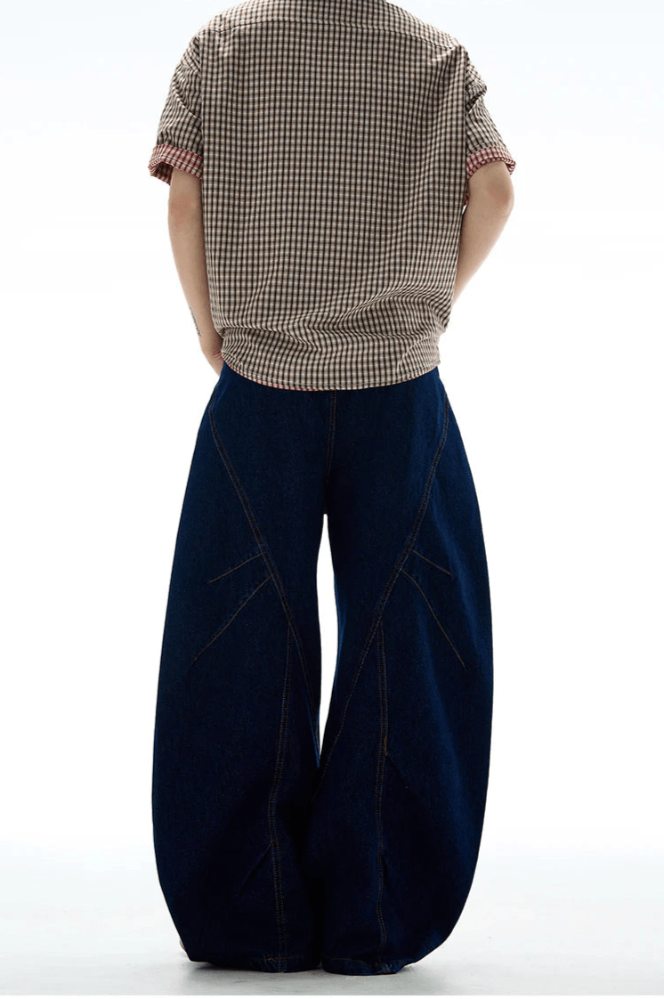 Button - Detail Kai Wide - Leg Jeans - Revivo Avenue