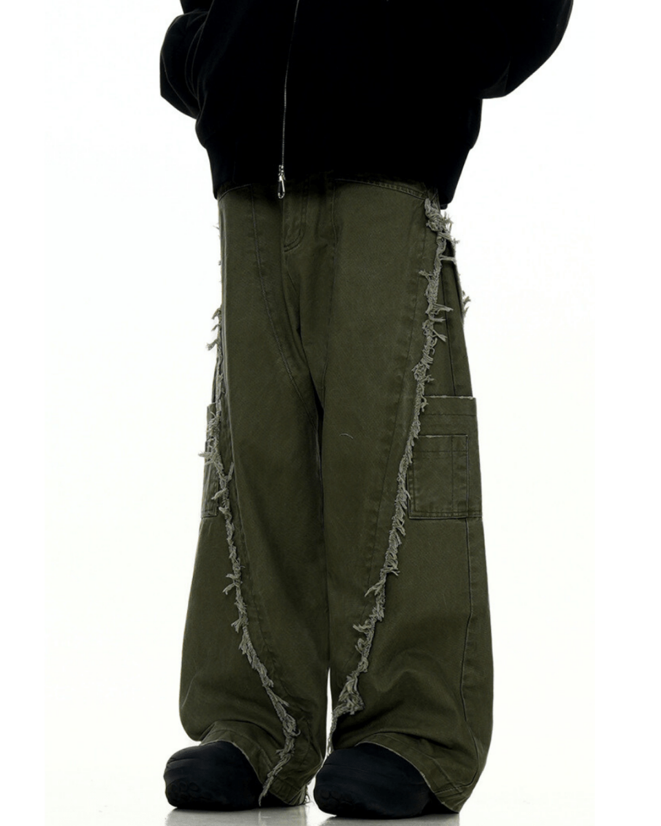 Seville Fray - Panel Cargo Jeans - Revivo Avenue