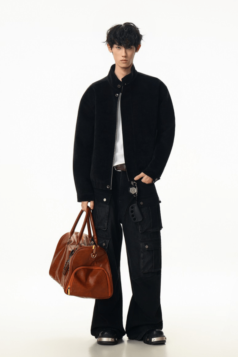 Soft Frame Corduroy Jacket - Revivo Avenue