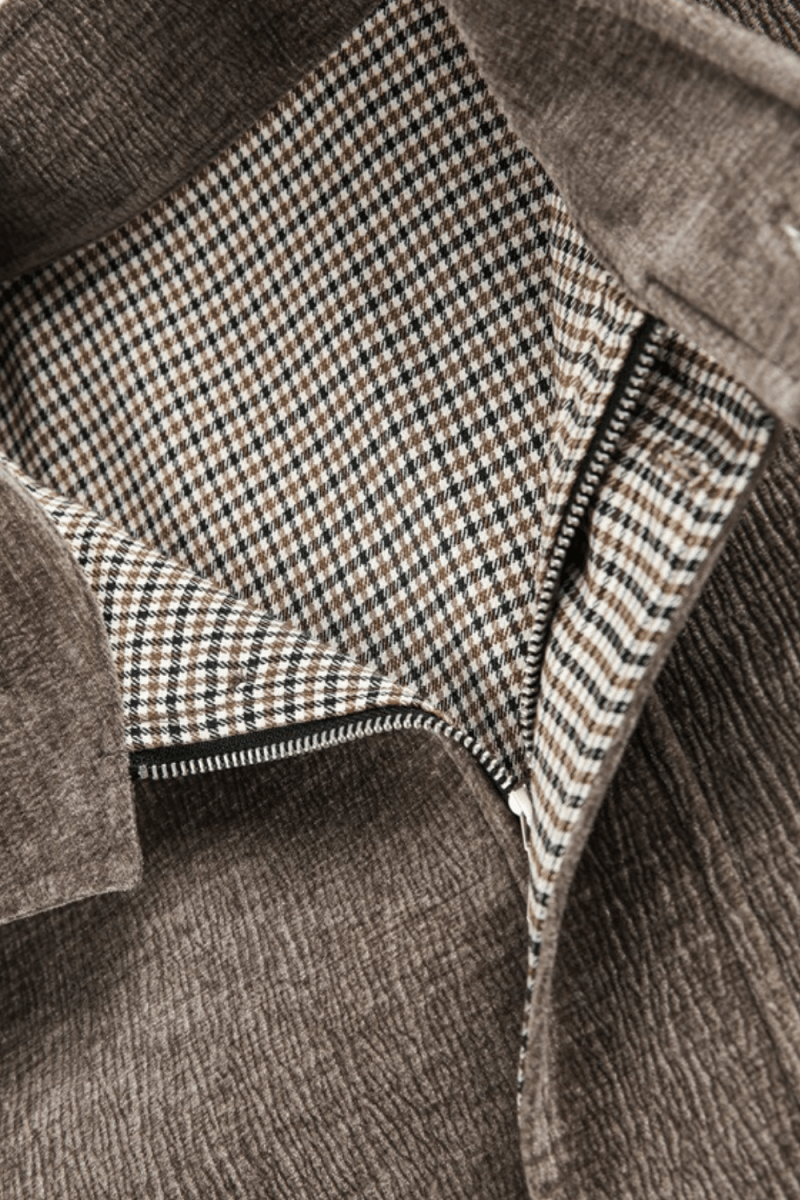 Soft Frame Corduroy Jacket - Revivo Avenue