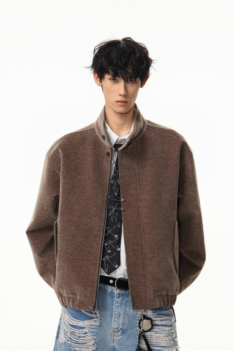 Soft Frame Corduroy Jacket - Revivo Avenue