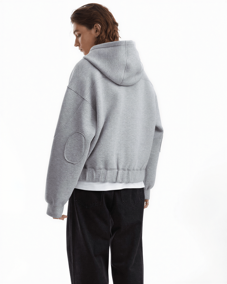 Studio Cropped Boxy Hoodie - Revivo Avenue