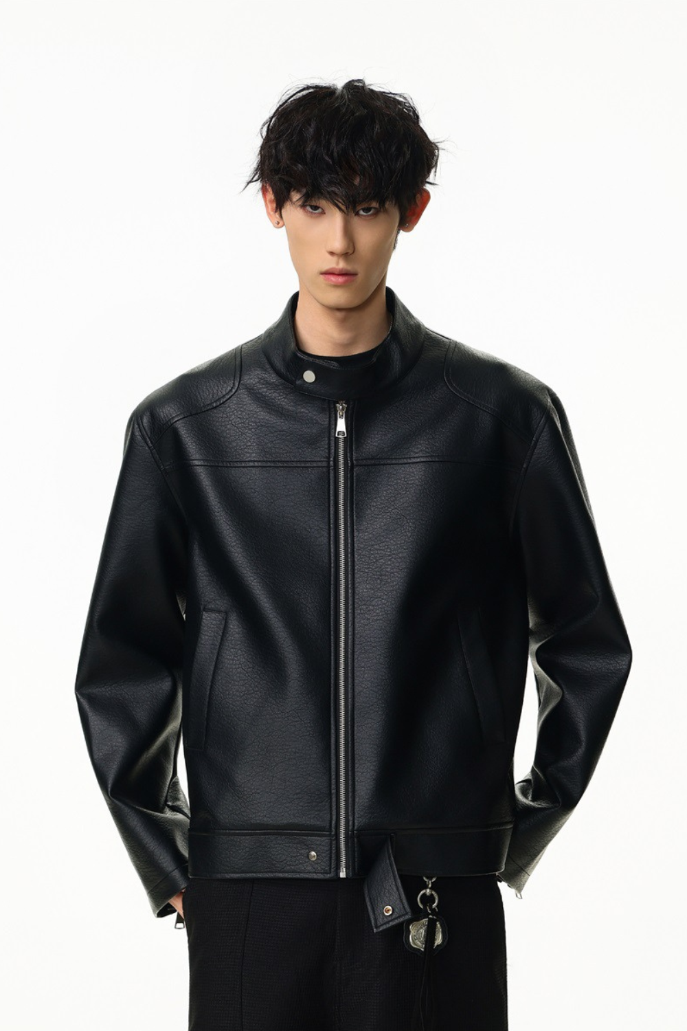 Nightshade Faux Leather Jacket
