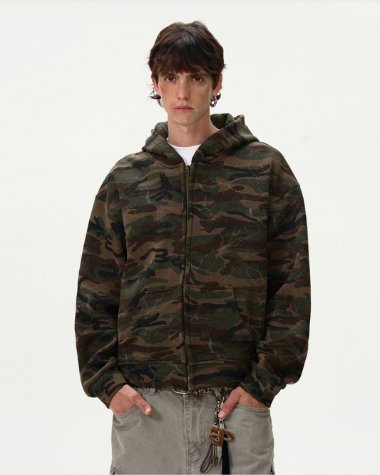 FAUBOURG CAMO HOODIE