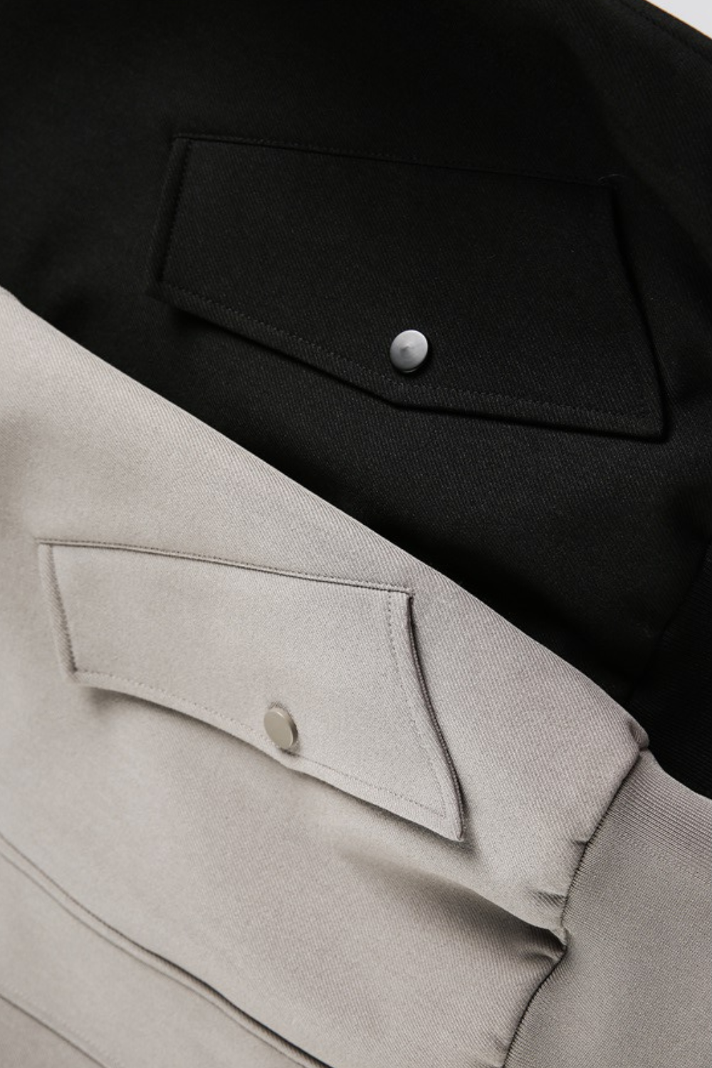 Structured Twill Bomber Jacket