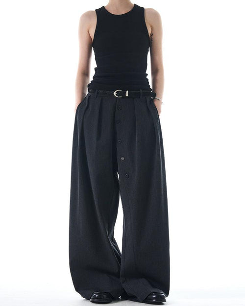 WHISPER PLEATED PARACHUTE PANTS - Revivo Avenue