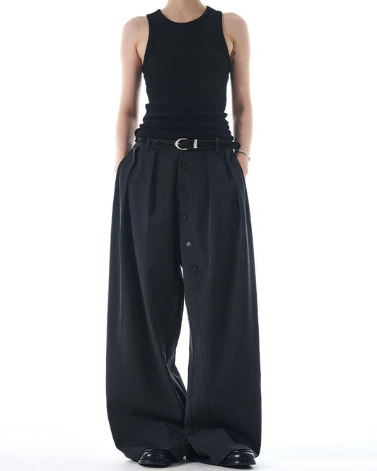 WHISPER PLEATED PARACHUTE PANTS - Revivo Avenue