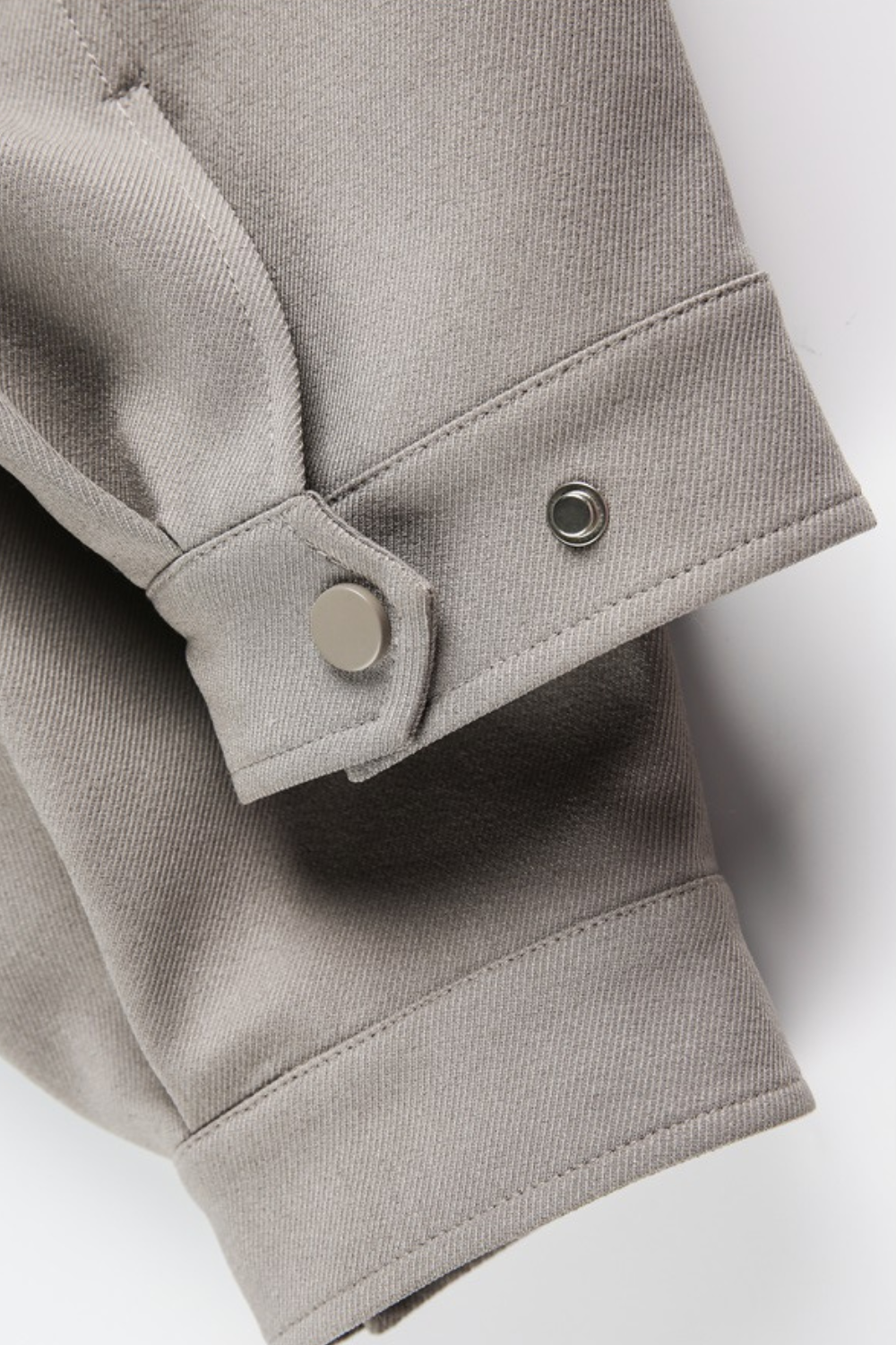 Structured Twill Bomber Jacket
