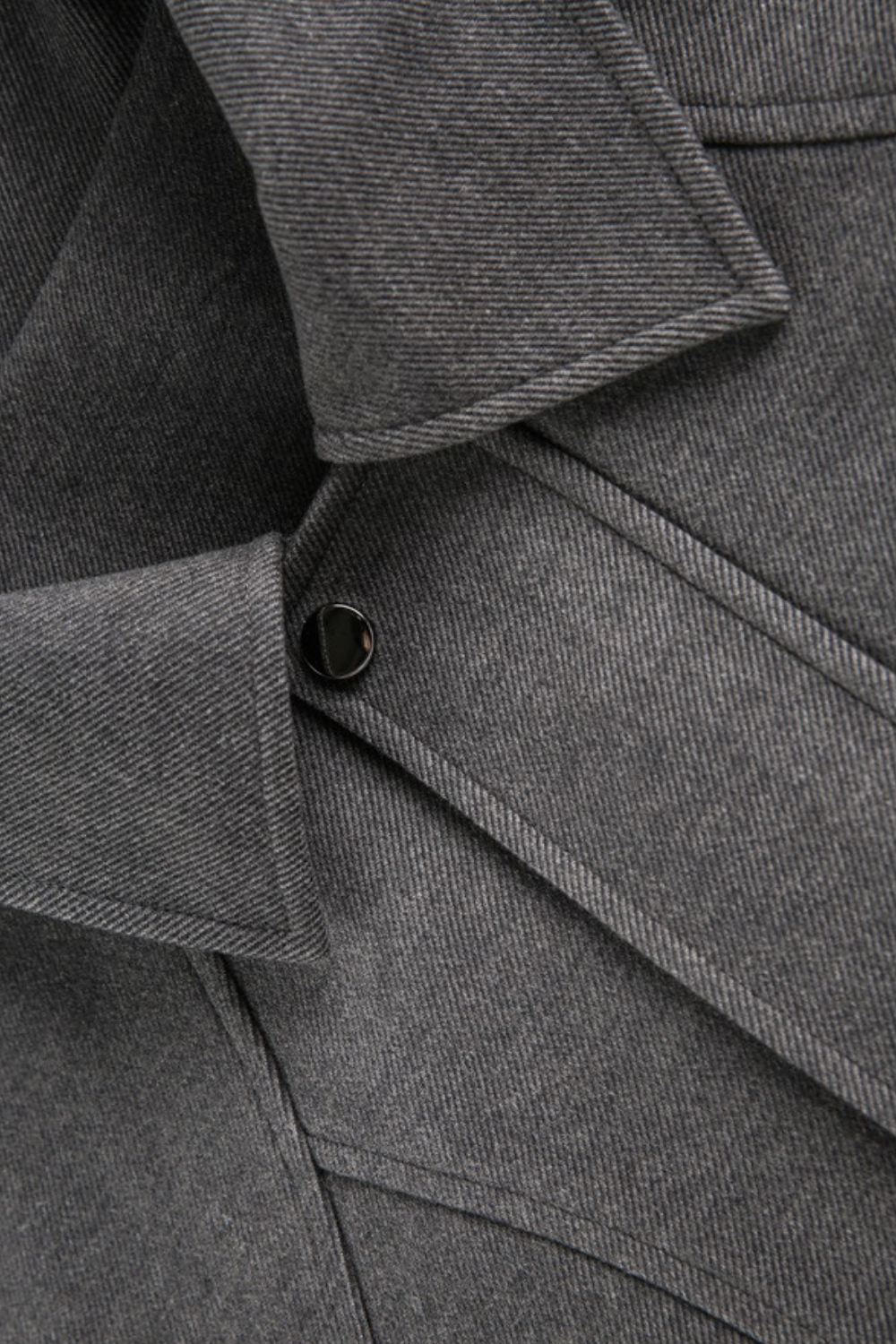 Structured Cotton Bomber Jacket
