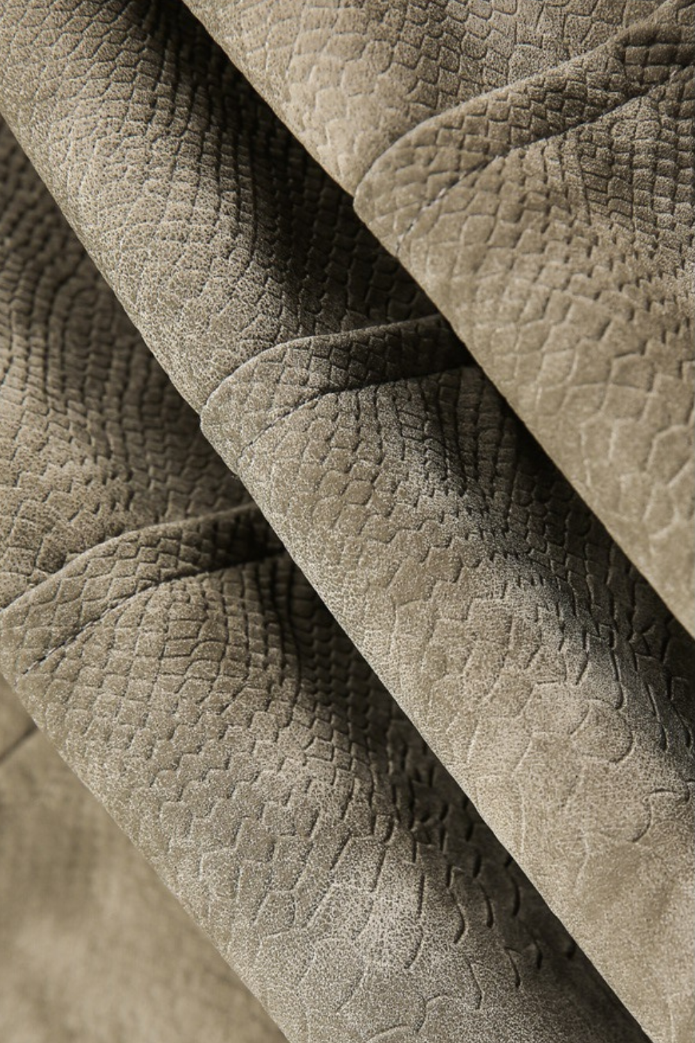 Vintage Python Faux Leather Jacket