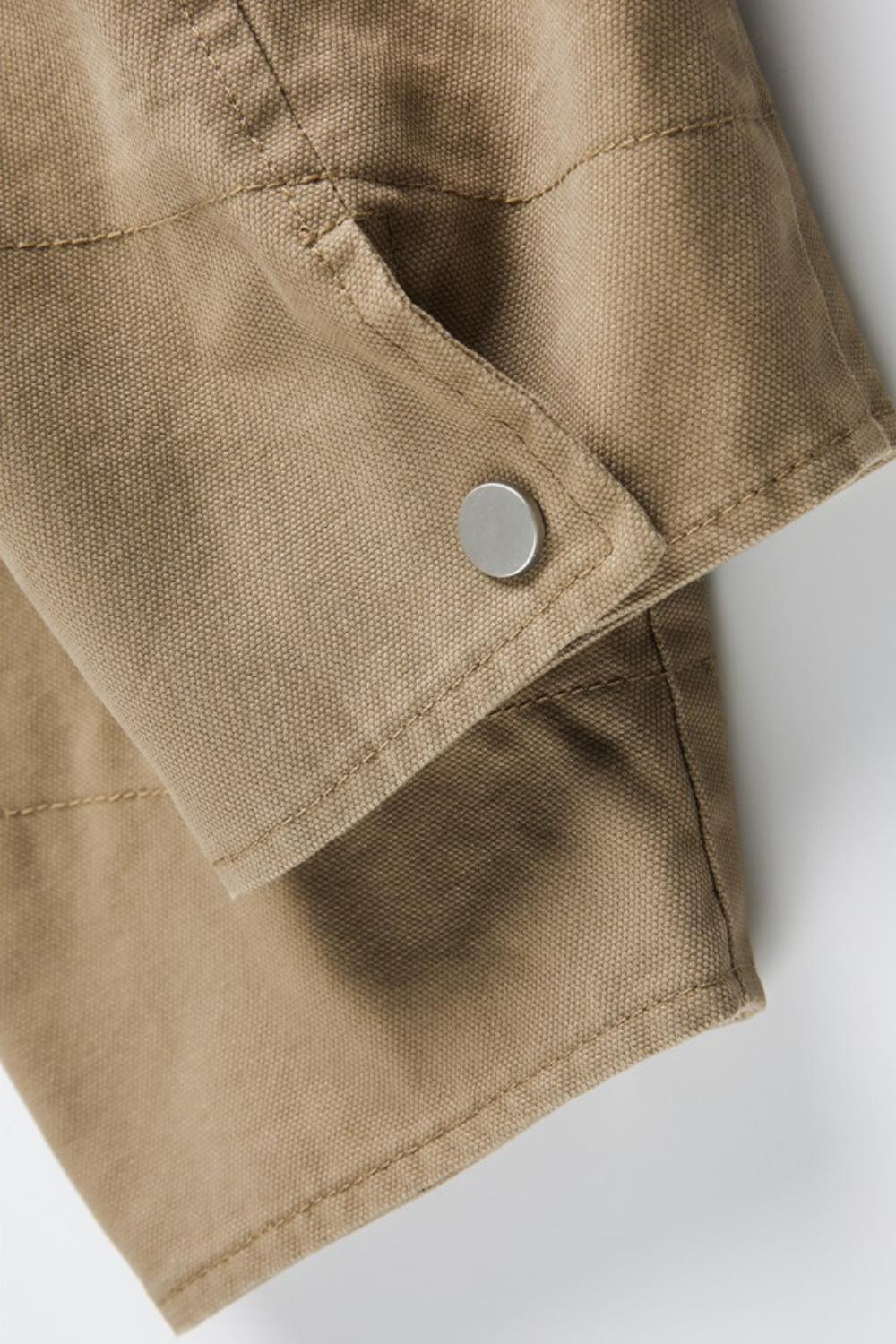 Structured Cotton Zip Jacket